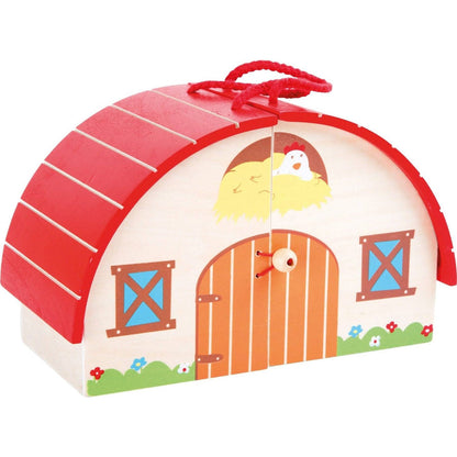 Spielwelt Bauernhof aus Holz