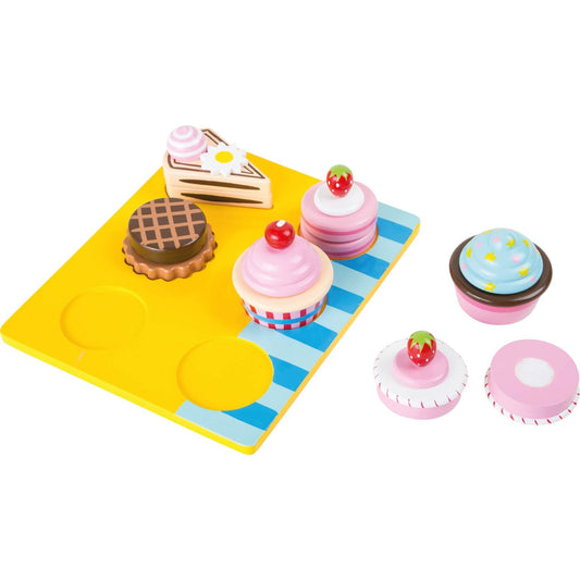 Schneide-Cupcakes und Torten
