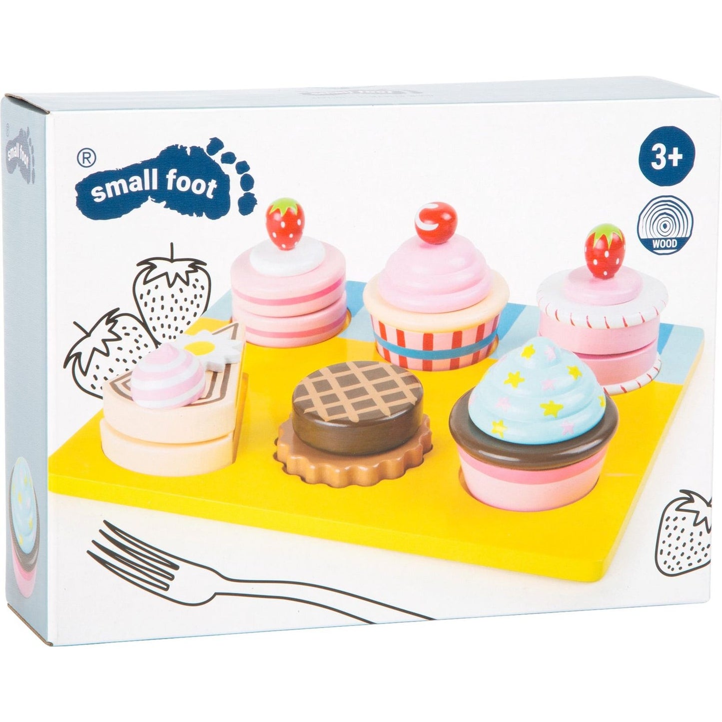 Schneide-Cupcakes und Torten