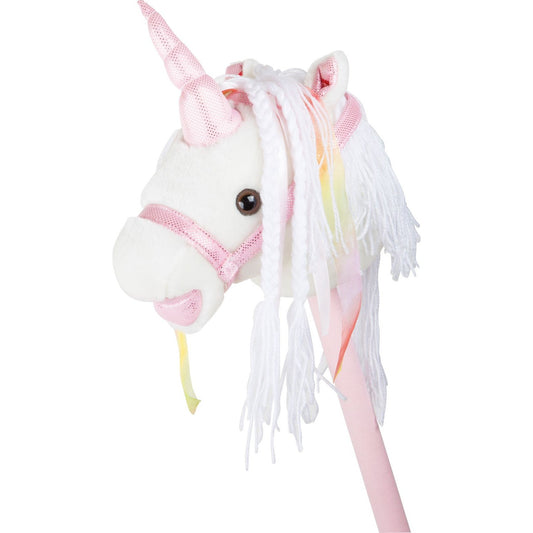 Steckenpferd „Weißes Einhorn“