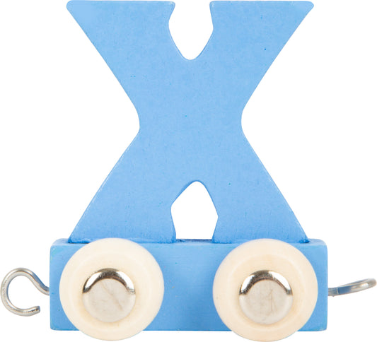 Buchstabenzug bunt X