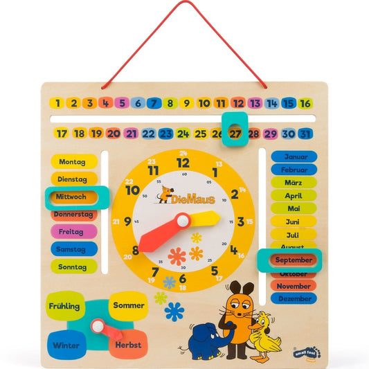 Die Maus Lernuhr mit Kalender