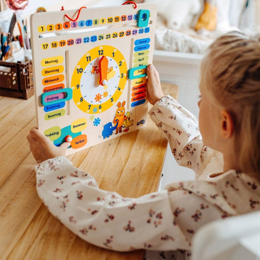 Die Maus Lernuhr mit Kalender