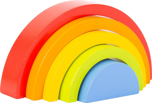 Holzbausteine Regenbogen