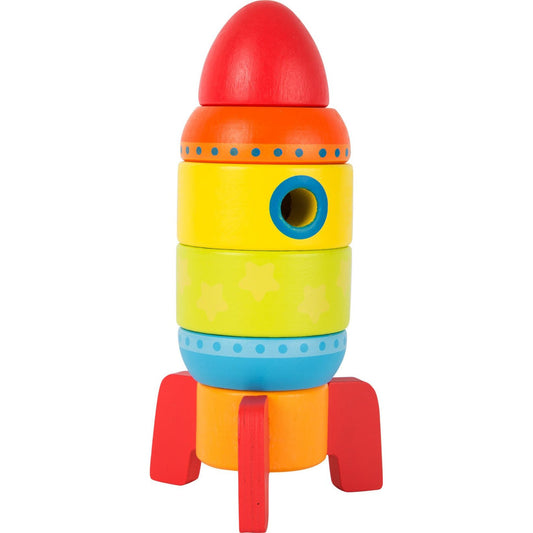 Bunte Stapelrakete
