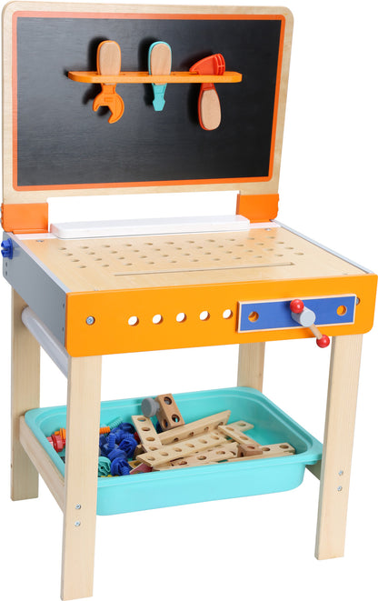 Werkbank mit Maltisch