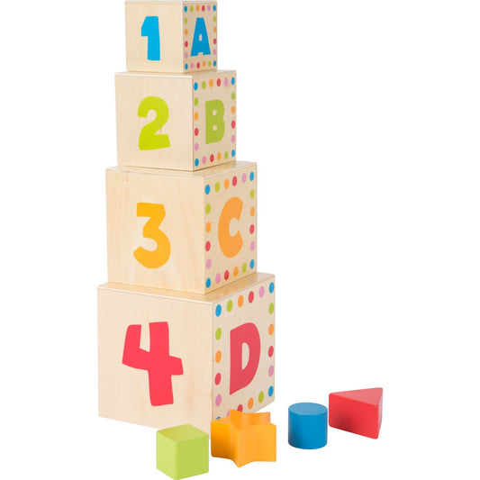 Stapelwürfel ABC