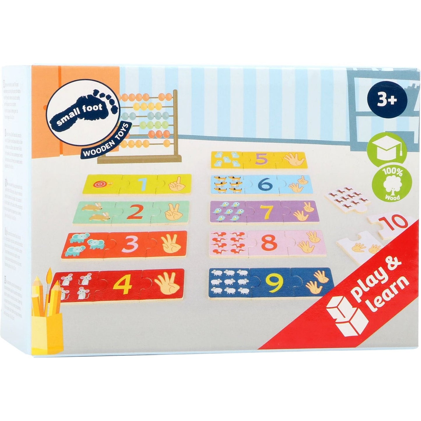 Lernpuzzle Zählen