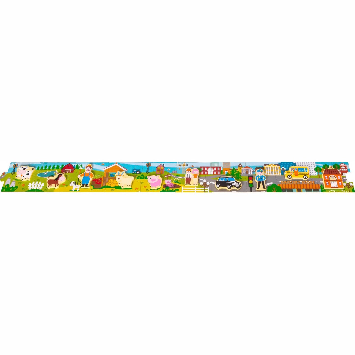 Storypuzzle Stadt
