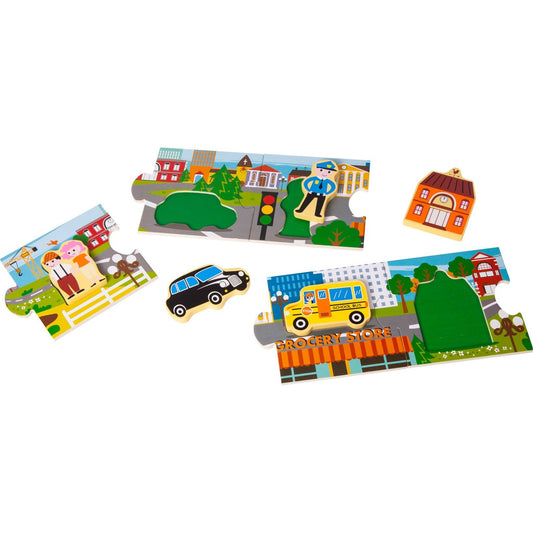 Storypuzzle Stadt