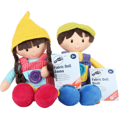 Stoffpuppen "Noah & Emma"