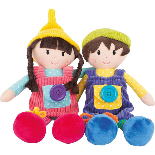 Stoffpuppen "Noah & Emma"