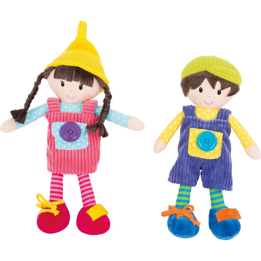 Stoffpuppen "Noah & Emma"