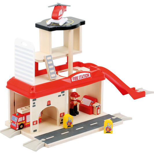 Feuerwehrwache mit Zubehör
