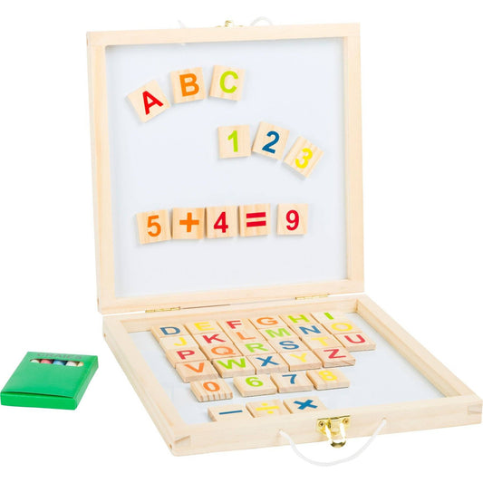 Tafelbox Magnetbuchstaben und -zahlen