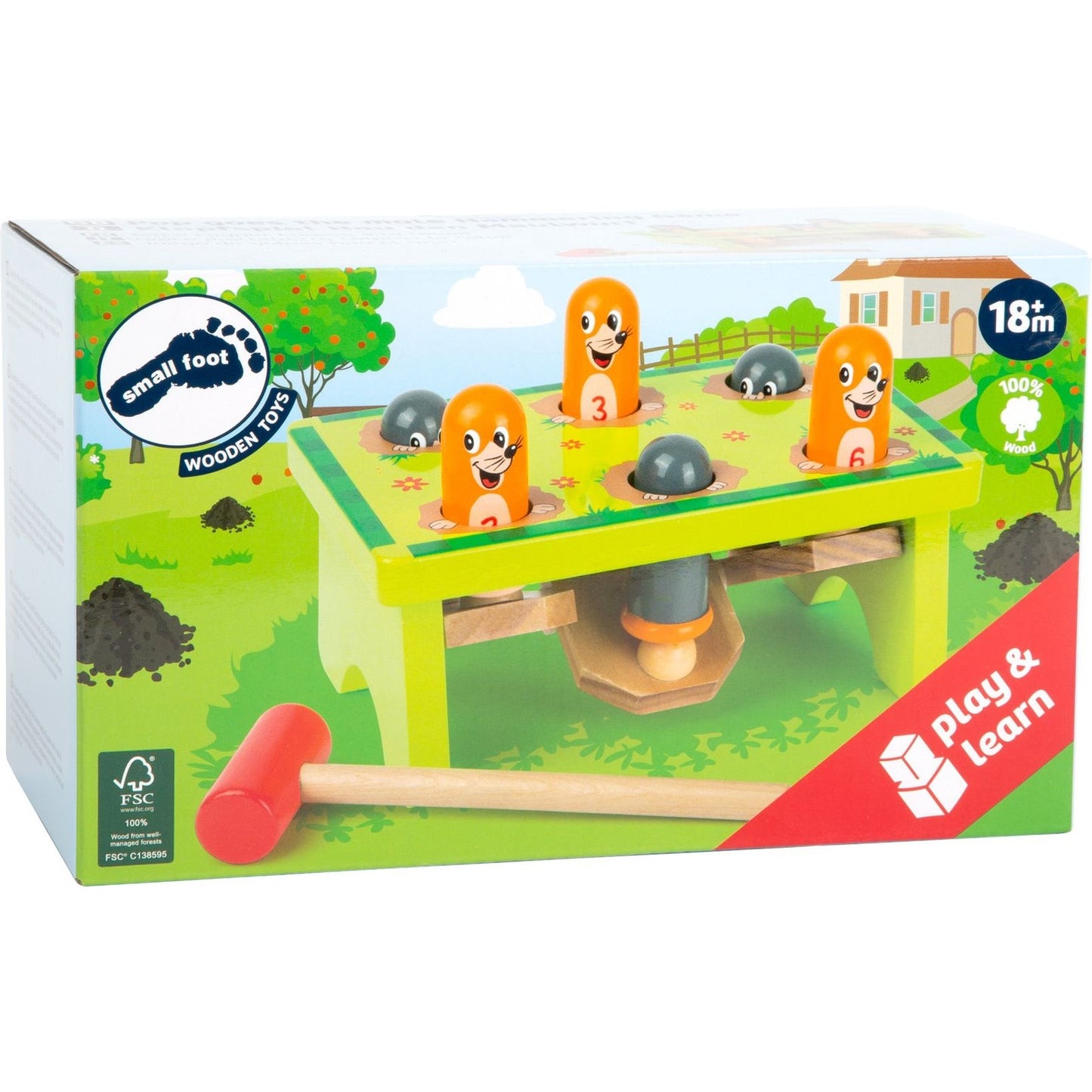 Klopfspiel Hau den Maulwurf