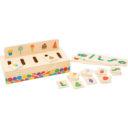 Raupe Nimmersatt Bildersortierbox