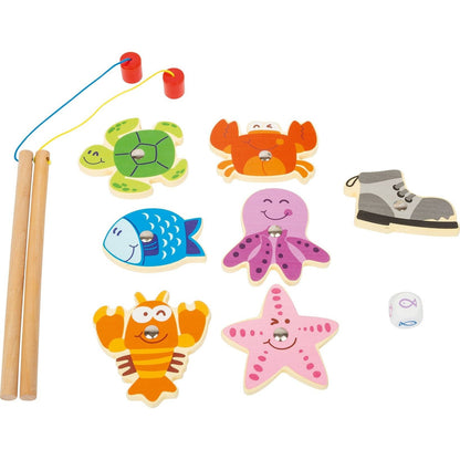 Fische angeln Reisespiel