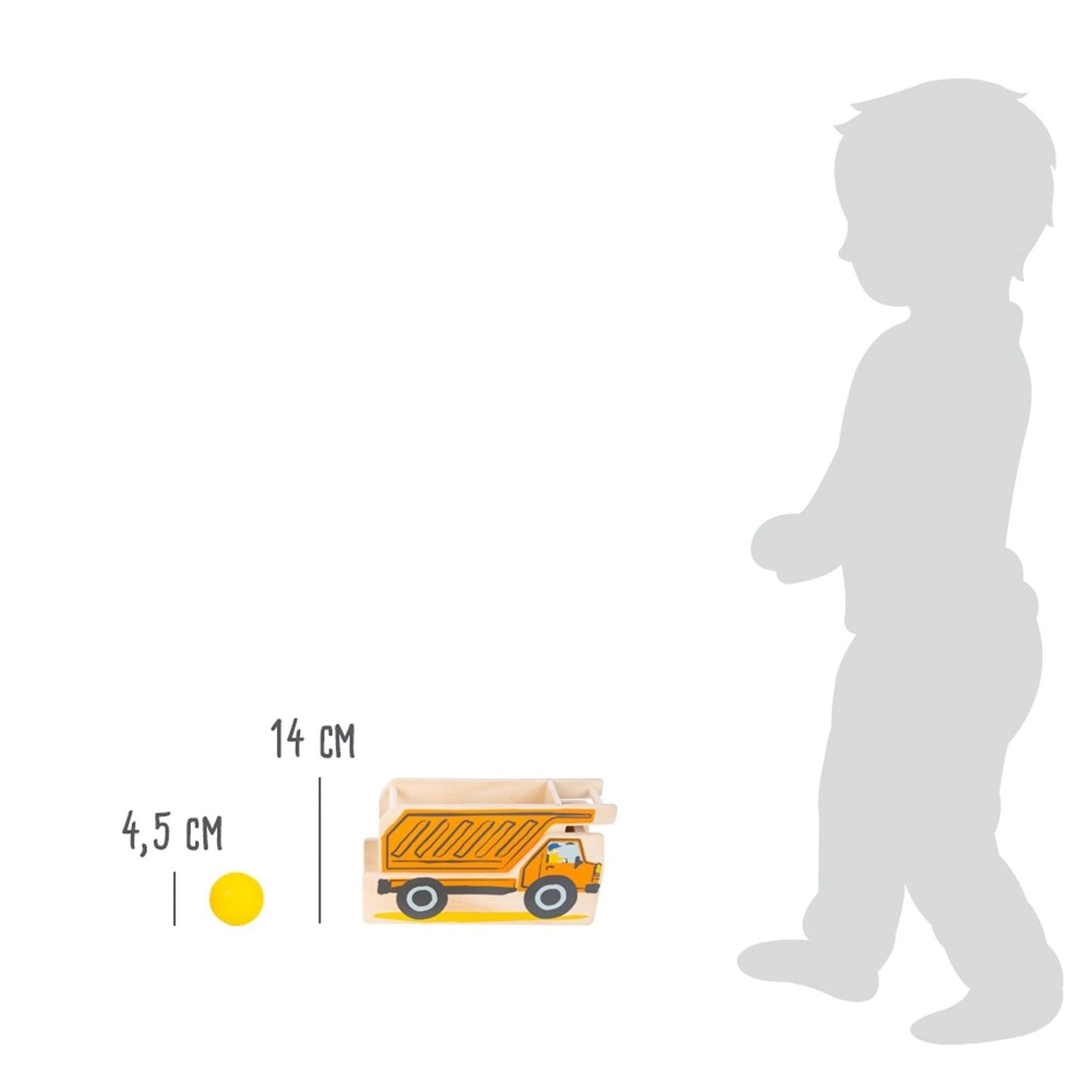 Kugelbahn Junior Baustelle