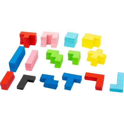 Holzpuzzle geometrische Formen