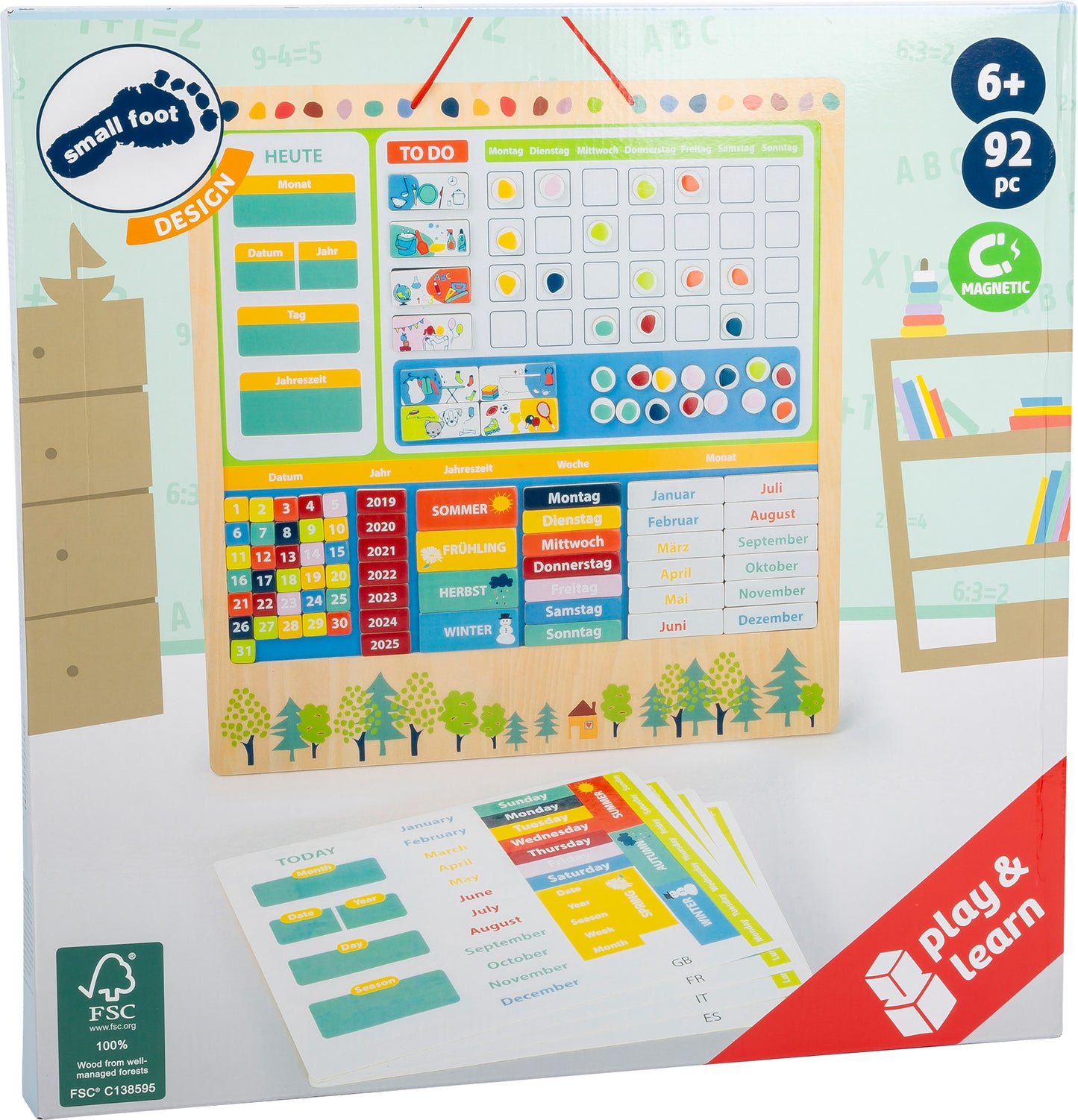Wochenplaner, magnetisch „Educate“