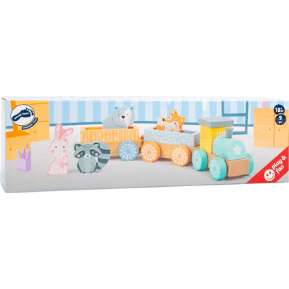 Holzzug Pastell