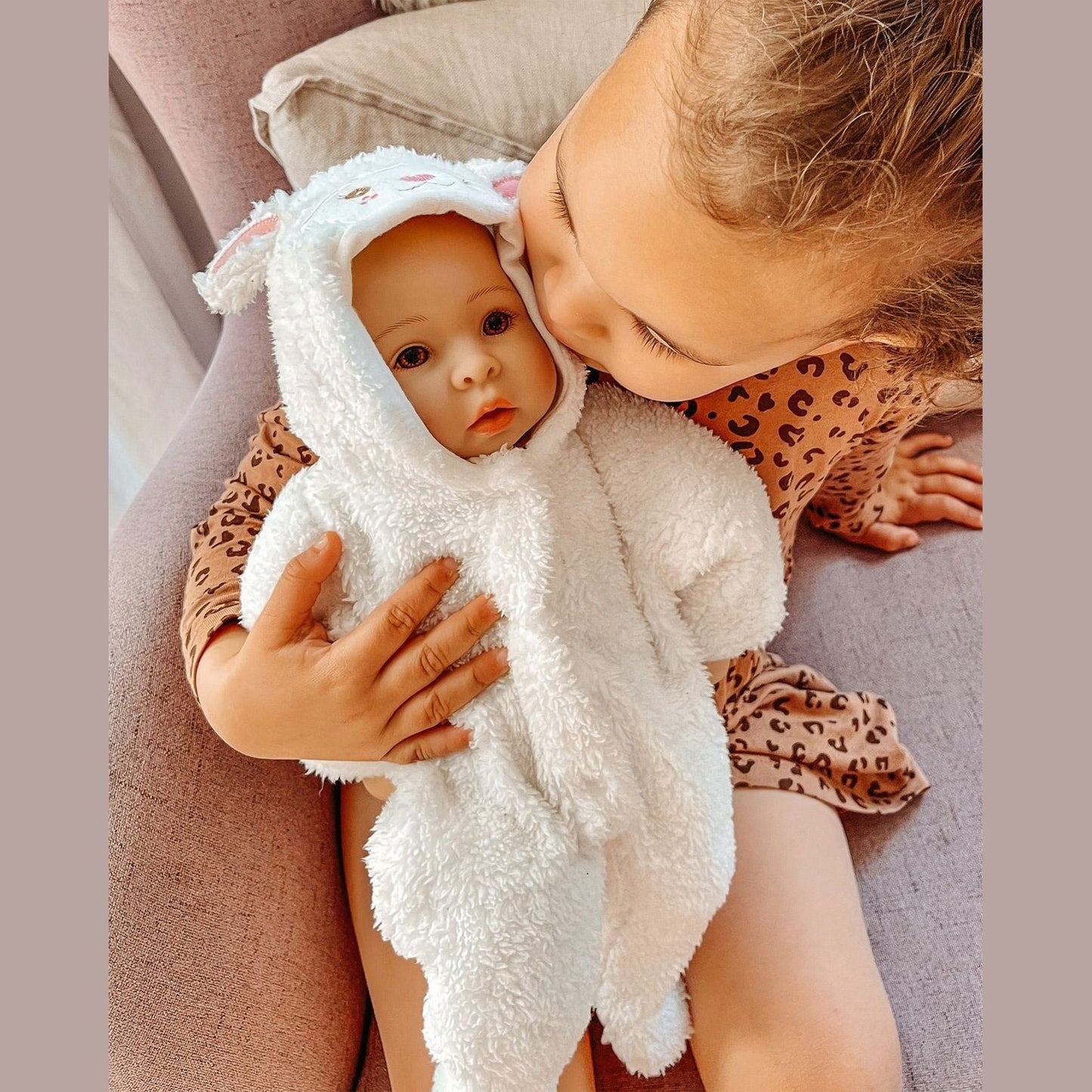 Babypuppe Lämmchen