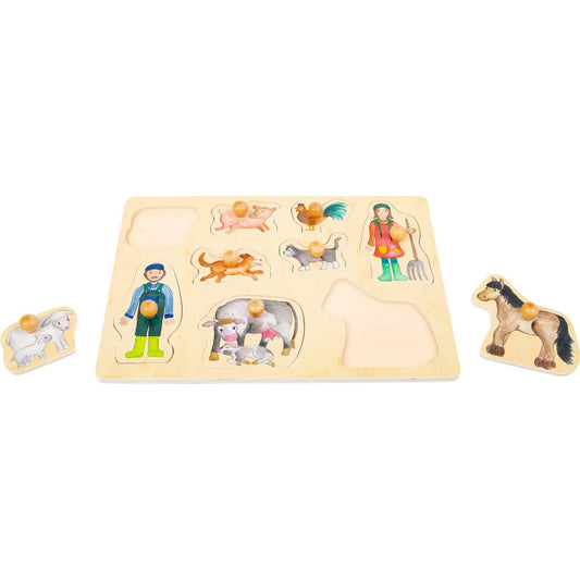 Setzpuzzle Bauernhof & Landleben
