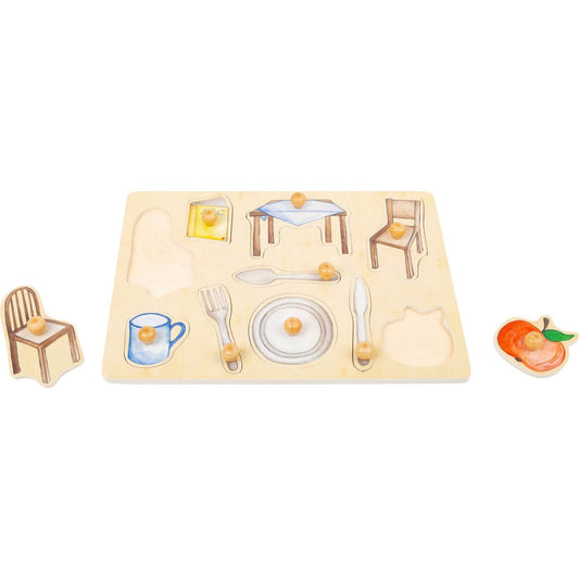 Setzpuzzle Alltagsgegenstände