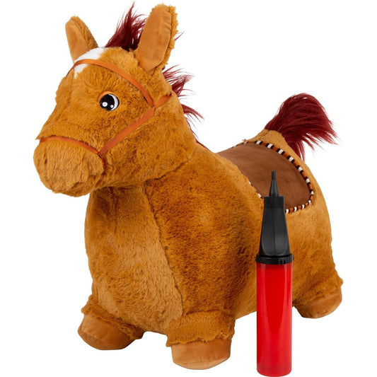 Hüpfpferd Plüsch