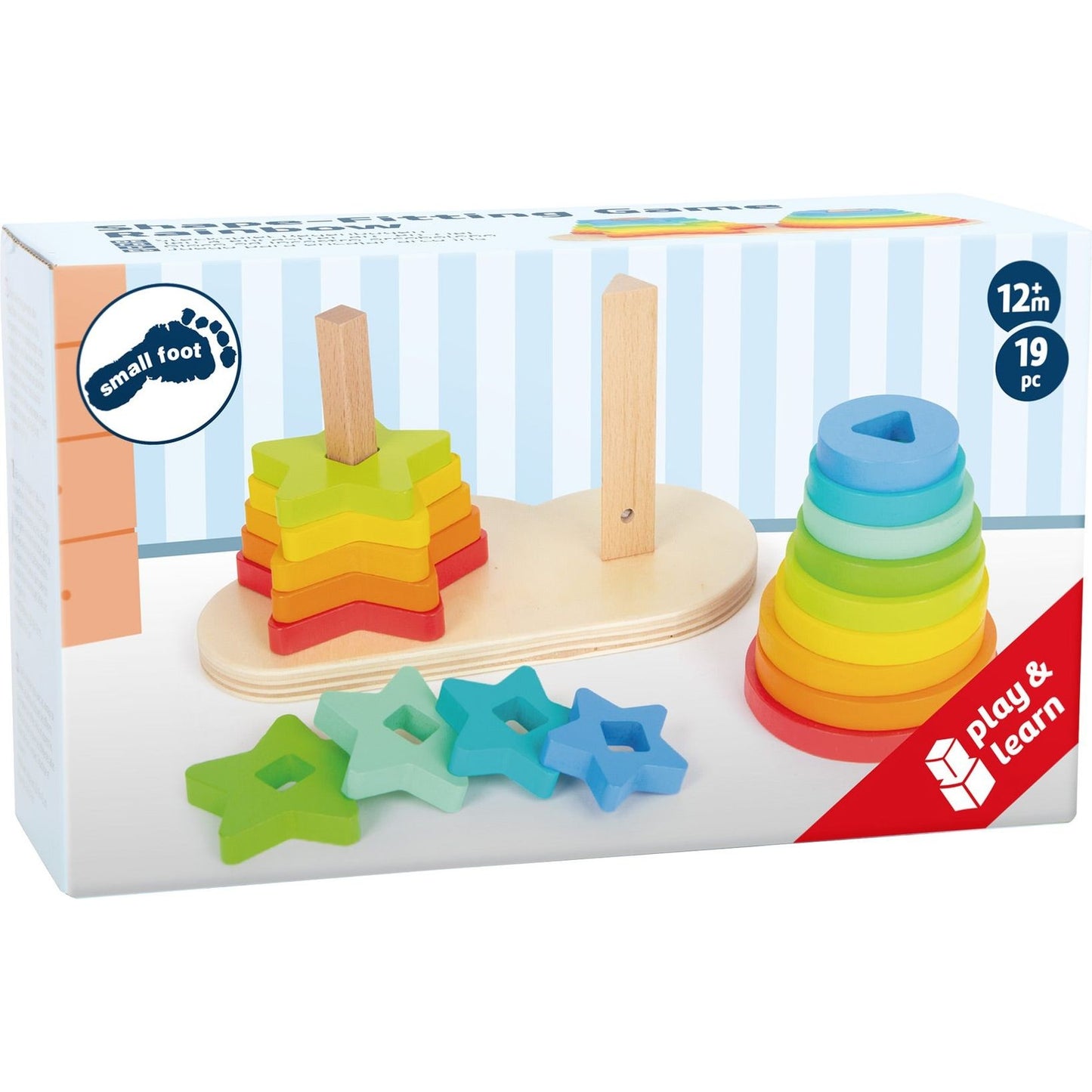 Steckspiel Regenbogen
