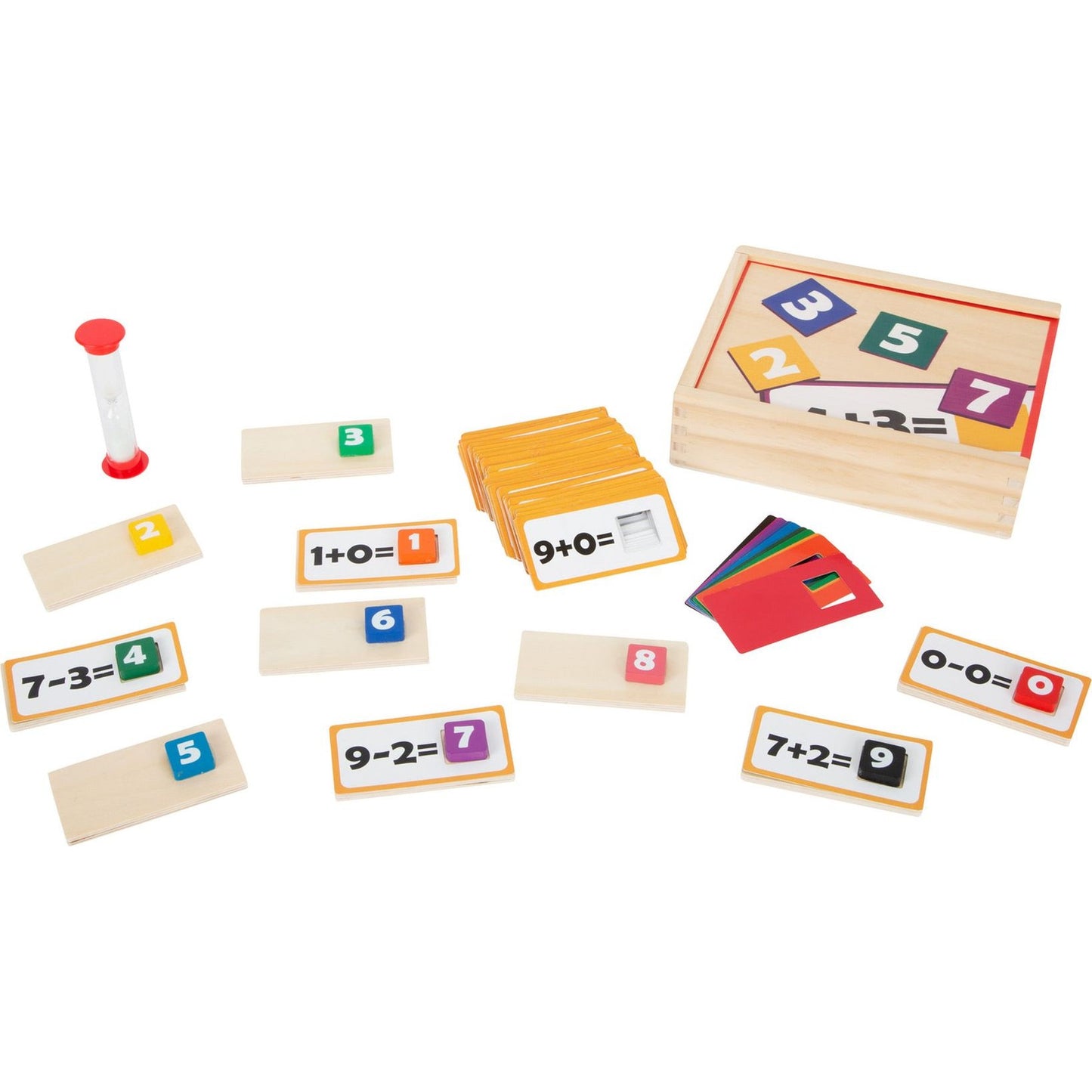 Lernspiel Holzpuzzle Mathematik