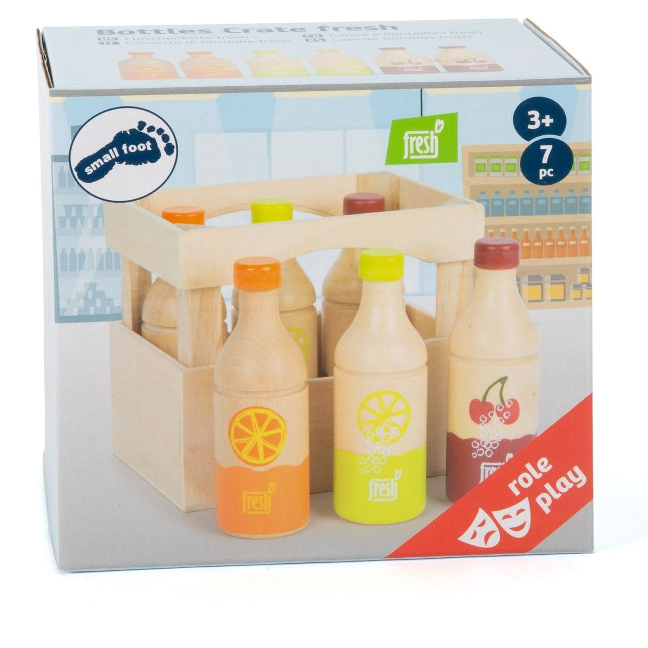 Flaschenkiste „fresh“
