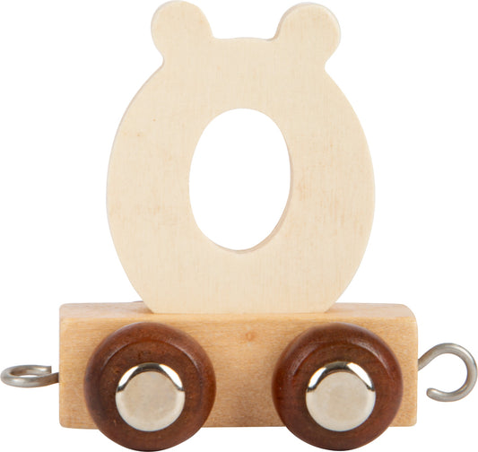 Buchstabenzug Holz Ö