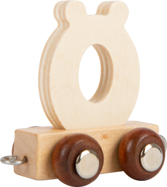 Buchstabenzug Holz Ö