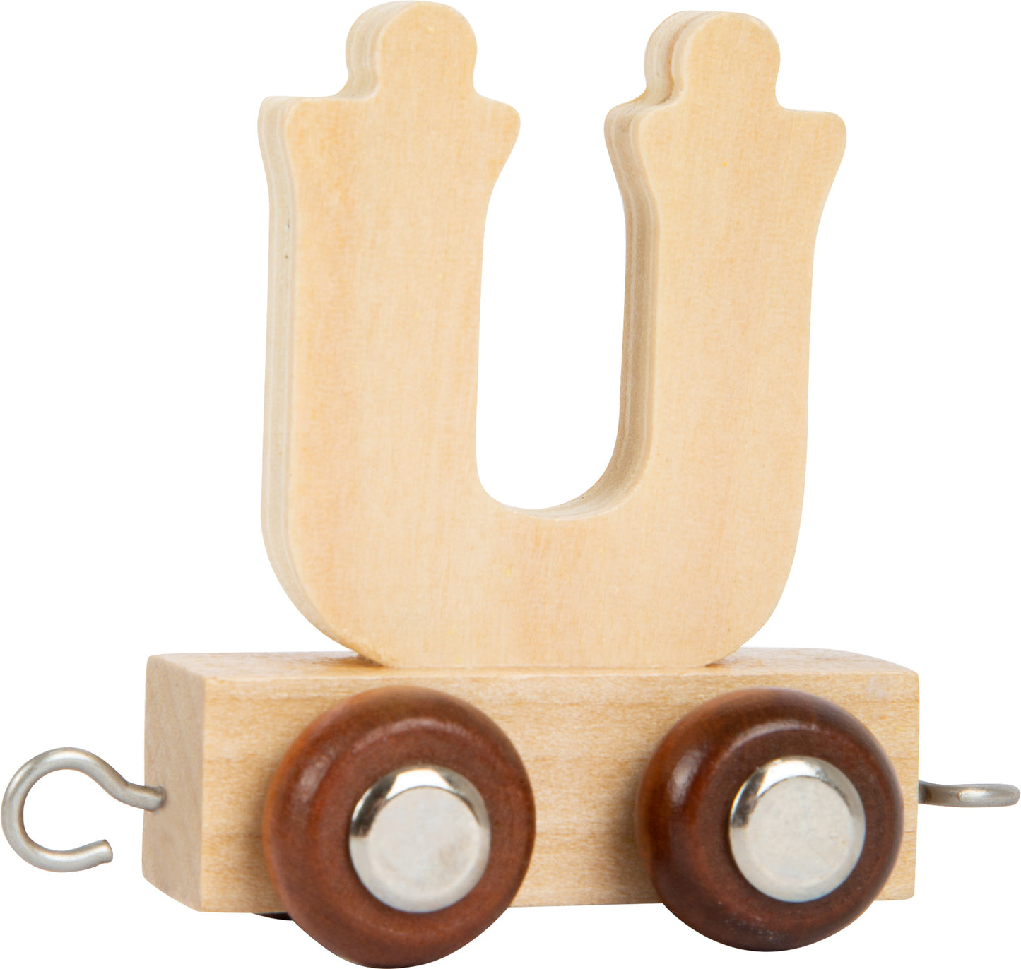 Buchstabenzug Holz Ü