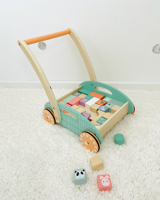 Lauflernwagen Pastell