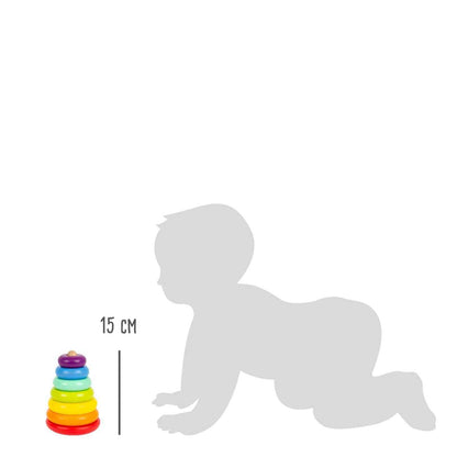 Stapelturm Regenbogen
