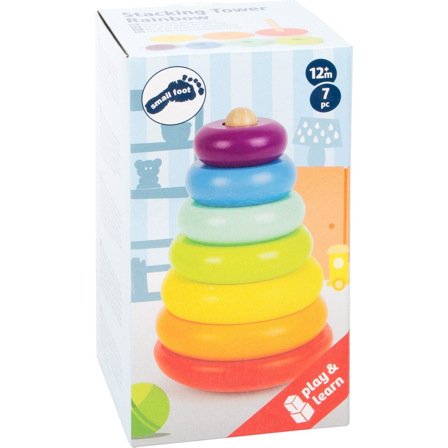 Stapelturm Regenbogen