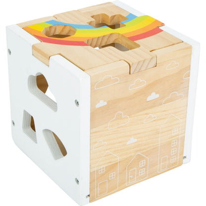 Steckwürfel Regenbogen