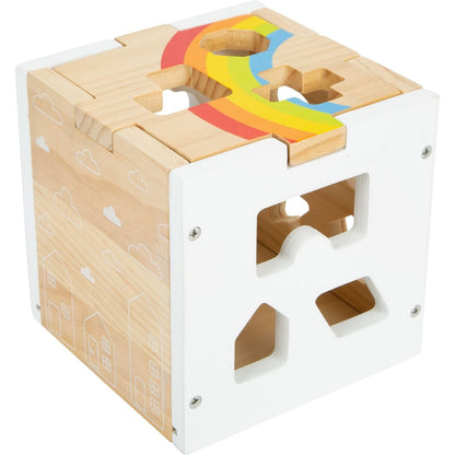 Steckwürfel Regenbogen