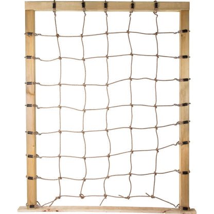Kletternetz mit Achterhaken