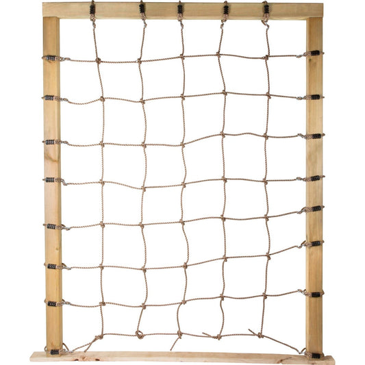 Kletternetz mit Achterhaken