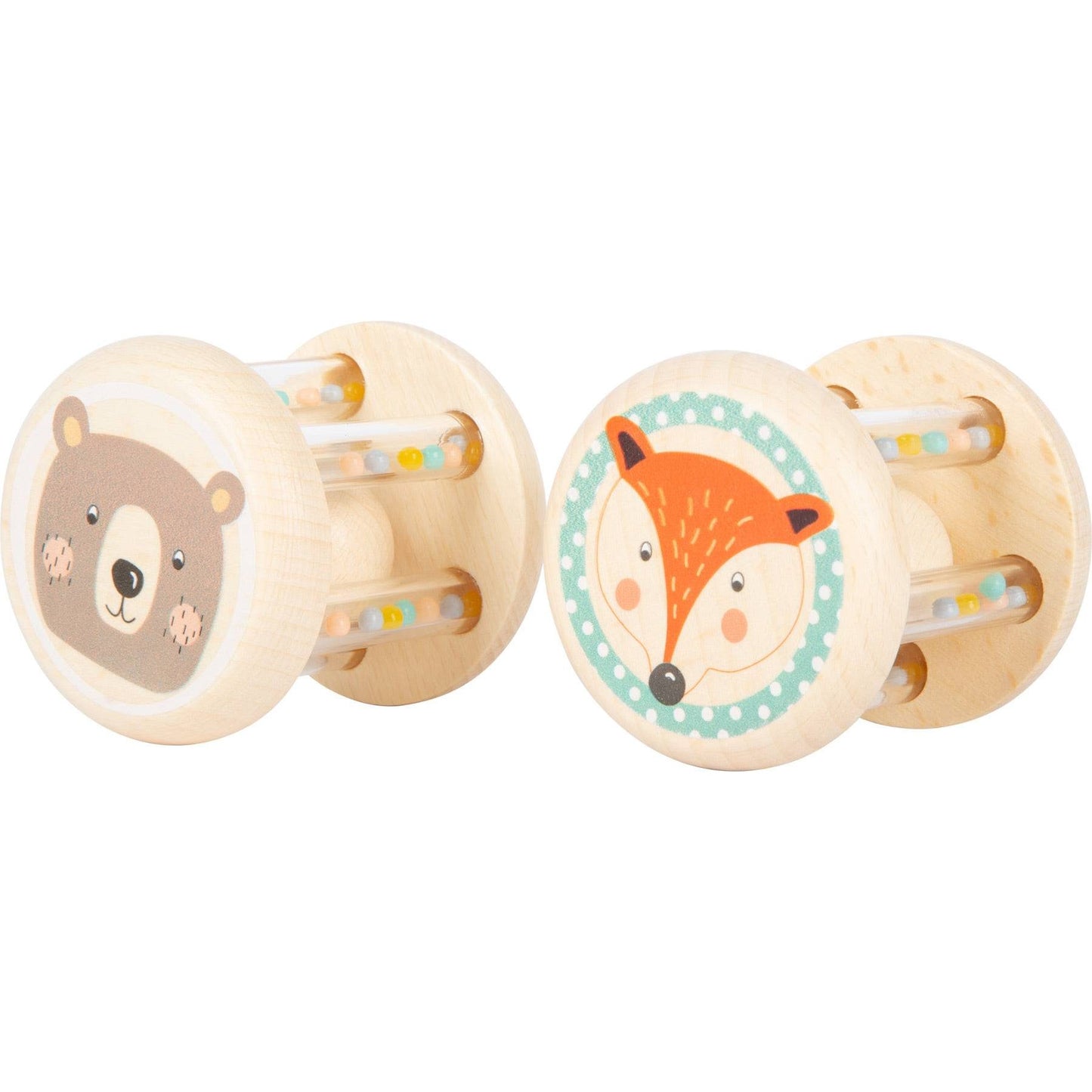 Babyrasseln Tiere Pastell