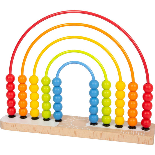 Motorikschleife und Abakus Regenbogen