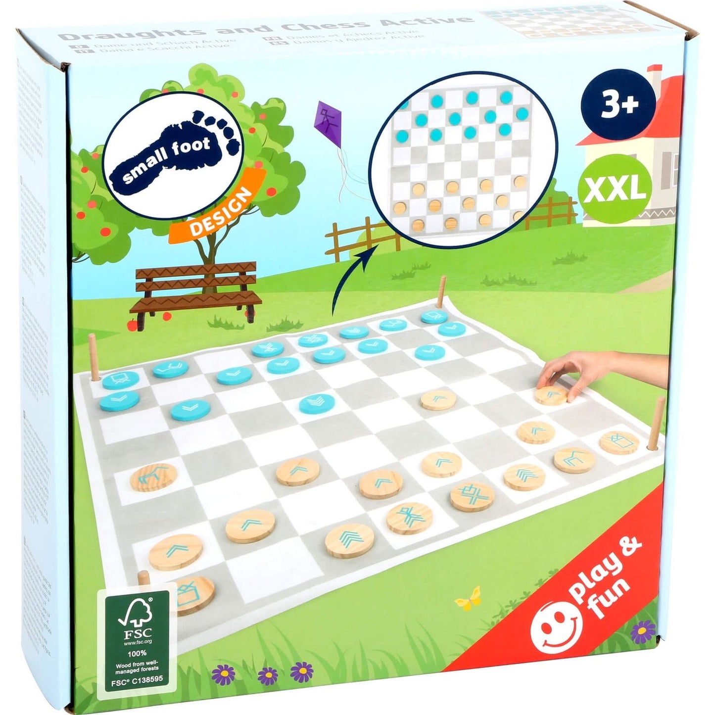 Dame und Schach XXL „Active“