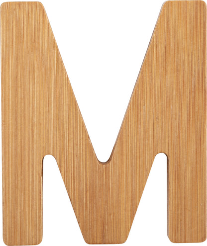 ABC Buchstaben Bambus M