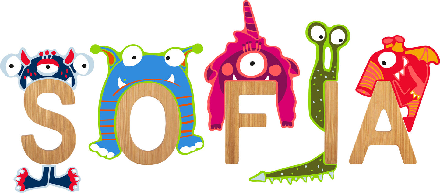 ABC Buchstaben Monster Al