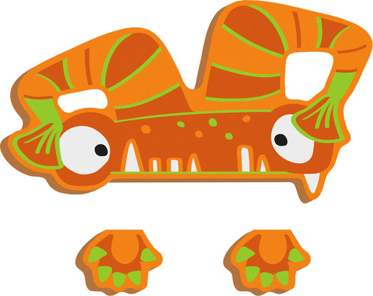 ABC Buchstaben Monster Woody