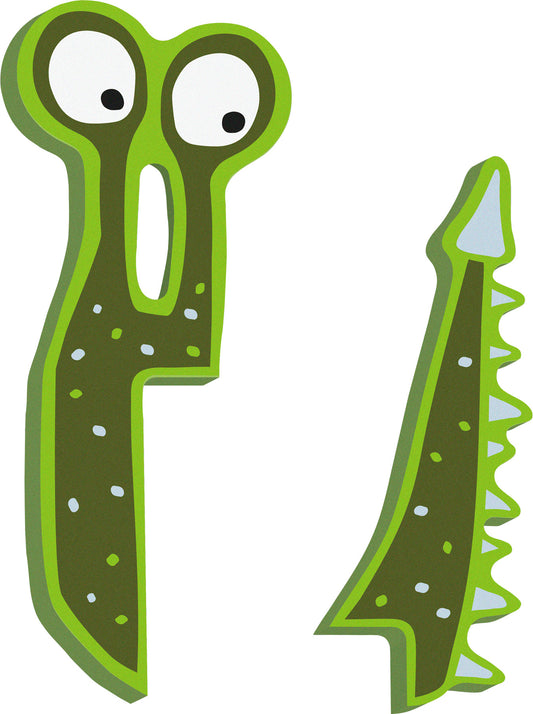 ABC Buchstaben Monster Clooney